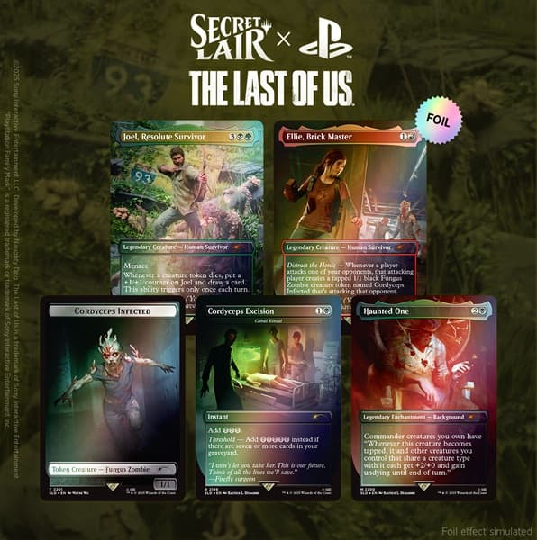 Secret Lair Drop Series (2025): The PlayStation Superdrop: Secret Lair x The Last of Us Part I (Foil)