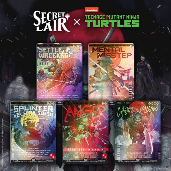 Secret Lair Drop Series (2026): Totally TubuLair Superdrop: Secret Lair x Teenage Mutant Ninja Turtles: The Last Ronin (Foil)