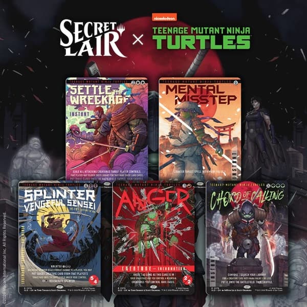 Secret Lair Drop Series (2026): Totally TubuLair Superdrop: Secret Lair x Teenage Mutant Ninja Turtles: The Last Ronin (Regular)