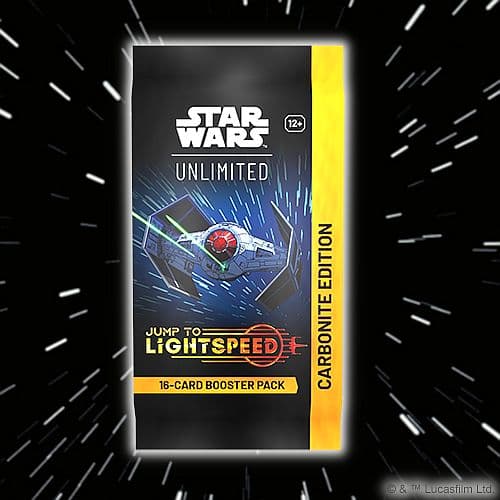Star Wars: Unlimited TCG - Set 4: Jump to Lightspeed - Carbonite Booster Pack
