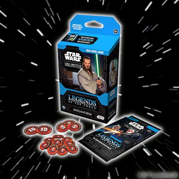Star Wars: Unlimited TCG - Set 5: Legends of the Force - Spotlight Deck: Qui-Gon Jinn