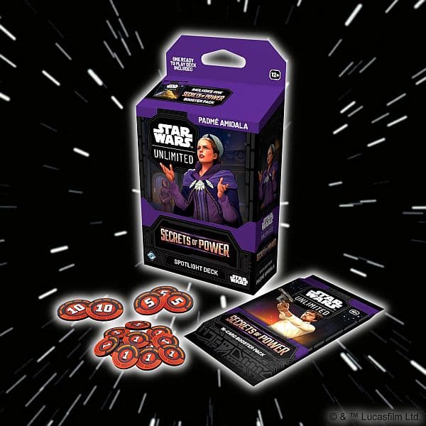 Star Wars Unlimited Secrets of Power: PadmÃ© Amidala Deck
