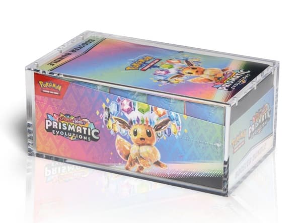 The Acrylic Box - Acrylic Display Case (Akrylkasse) - PokÃ©mon - Retail Booster Bundle
