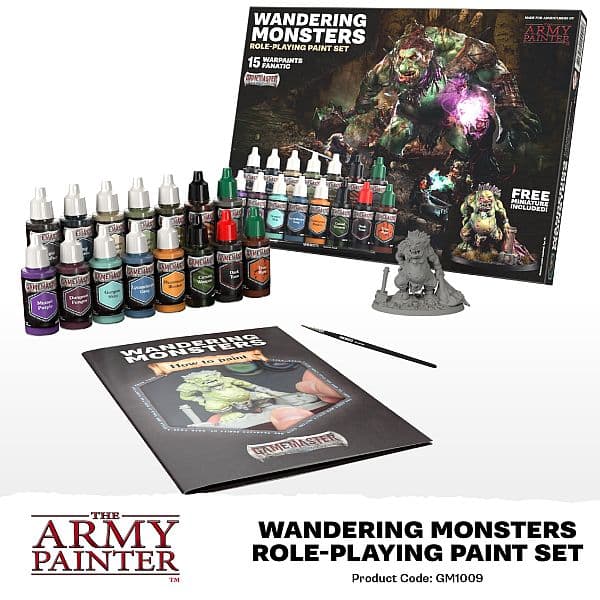 Army Painter -  Gamemaster: Wandering Monsters Role-Playing Paint Set - GM1009