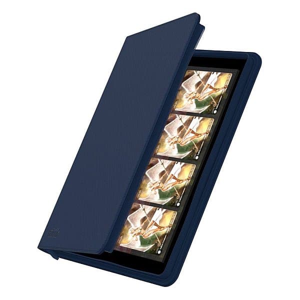 Ultimate Guard 8/16-Pocket ZipFolio (Mappe, holder 320 kort) XenoSkin Dark Blue (BlÃ¥)