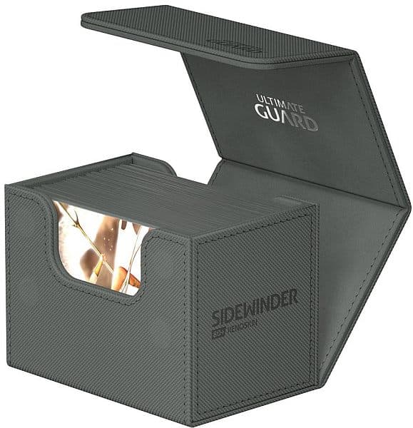 Ultimate Guard SideWinder Deck Case (Deck Box) 80+ Standard Size XenoSkin Monocolor Grey (GrÃ¥)
