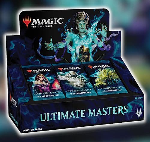 Ultimate Masters Booster Box (Display) - 24 Boosters Inkl. Box Topper (Magic the Gathering)