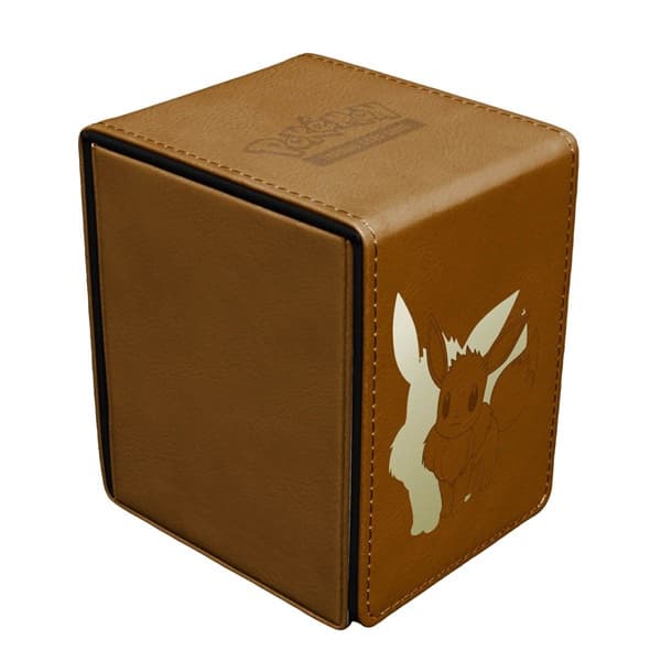 Pokemon Deck Box - Alcove Flip Box (Leatherette): Elite Series: Eevee - Ultra Pro #16666