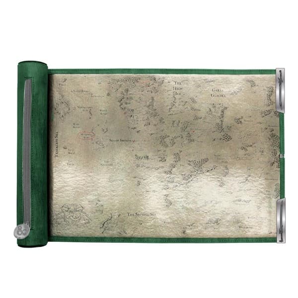 Dice bag/Rolling Mat - Dungeons & Dragons (D&D): Artifacts Across Eternities: Drizzt & the Forgotten Realms - Premium Dice Scroll - Ultra Pro #38773