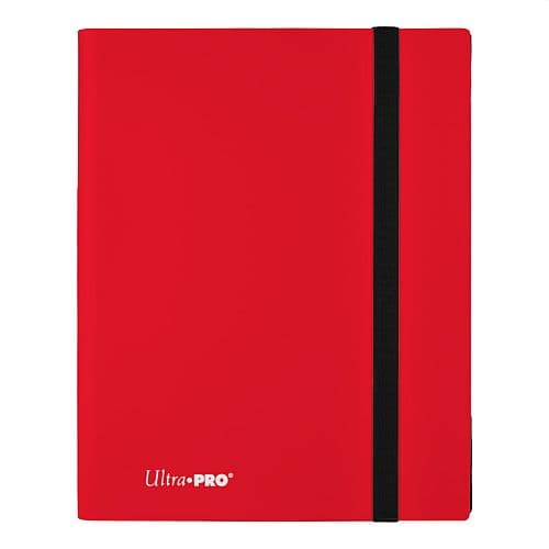 Mappe - Ultra Pro Eclipse 9-Pocket Pro-Binder: Apple Red (RÃ¸d) - 18x20 (Plads til 360 kort) #15146