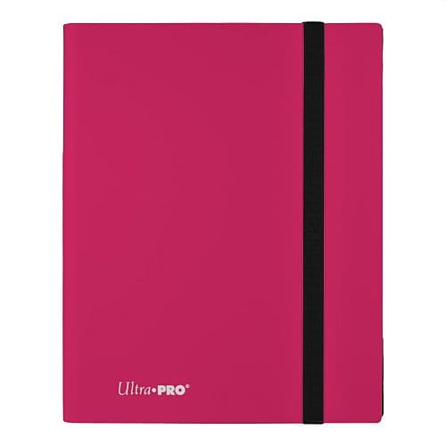 Mappe - Ultra Pro Eclipse 9-Pocket Pro-Binder: Hot Pink (LyserÃ¸d) - 18x20 (Plads til 360 kort) #15151