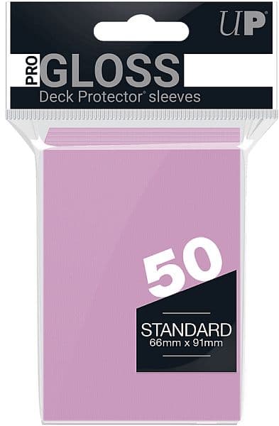 50 lommer -  Ultra Pro - Bright Pink (LyserÃ¸d) (HÃ¸j kvalitet) - Sleeves #15257