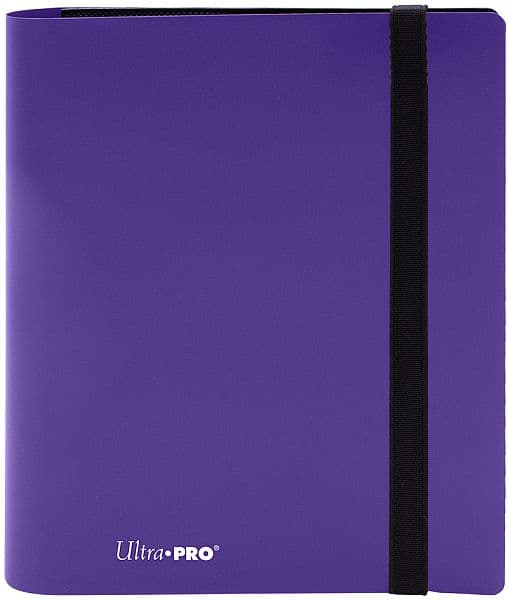 Mappe - Ultra Pro Eclipse 4-Pocket Pro-Binder: Royal Purple (Lilla) - 8x20 (Plads til 160 kort) #15385