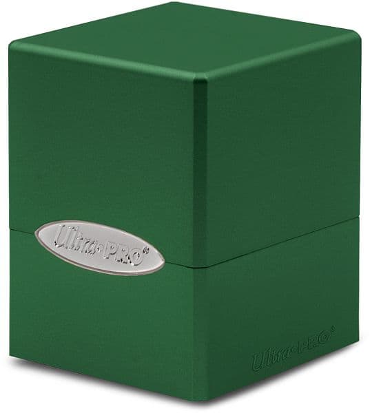 Deck Box - Satin Cube: Forest Green (GrÃ¸n) - Ultra Pro #15588