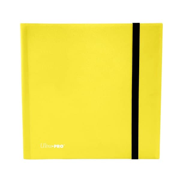 Mappe - Ultra Pro Eclipse 12-Pocket Pro-Binder: Lemon Yellow (Gul) - 24x20 (Plads til 480 kort) #16147