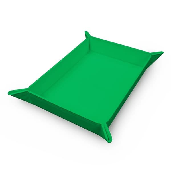 Ultra Pro - Vivid Magnetic Foldable Dice Tray: Green - Ultra Pro #16336