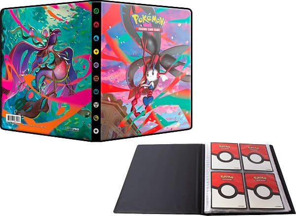 Mappe - Pokemon - ME04 - Mega Evolution: Album - 4-Pocket (Holder 80 kort + 4 Oversized kort) Ultra Pro #16725