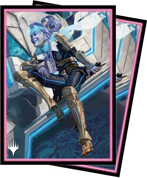 100 Lommer!  Kamigawa: Neon Dynasty: A - Kotori, Pilot Prodigy - Matte Deck Protector Sleeves - Ultra Pro #19285