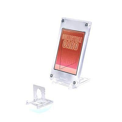 Ultra Pro 2-Piece Card Stand - Plastikholder til Sleeves, Toploaders, etc! #82022 (5 stk)