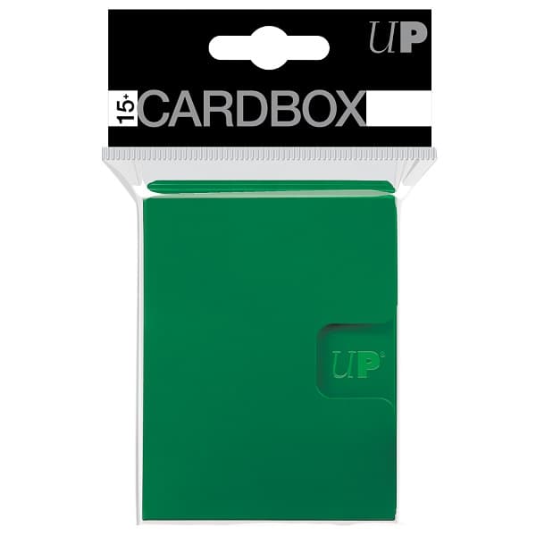 Deck Box - Card Box PRO 15+ (3-Pack): Green - Ultra Pro #85497