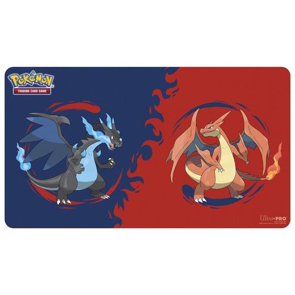Pokemon SpillemÃ¥tte (Playmat) - Mega Charizard X & Mega Charizard Y - Ultra Pro #16738
