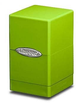 Deck Box - Satin Tower: Lime Green (LysegrÃ¸n) - Ultra Pro #84179