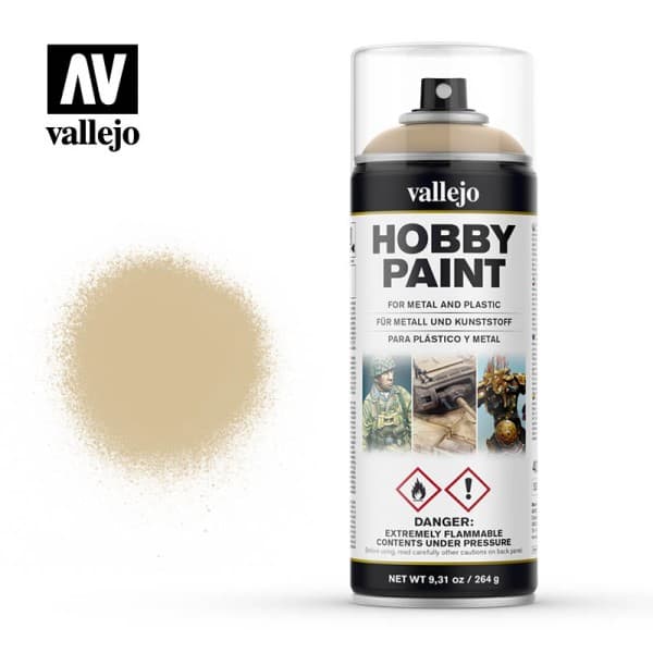 Vallejo - Hobby Paint Primer Sprays: Bone White - 400ml