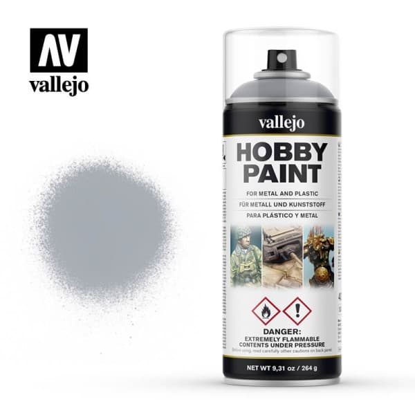 Vallejo - Hobby Paint Primer Sprays: Silver - 400ml