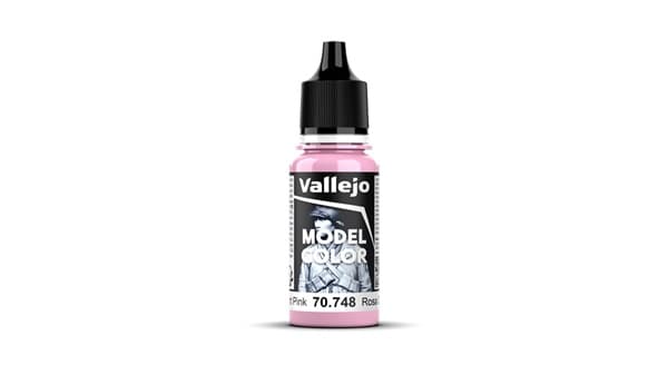 Vallejo Maling - Model Color: Matt (042) - Light Pink - 18ml
