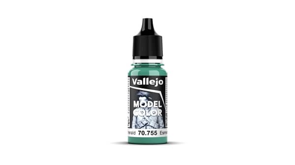 Vallejo Maling - Model Color: Matt (074) - Light Emerald - 18ml