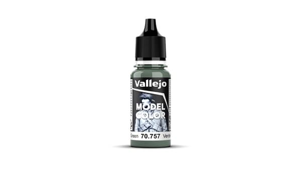 Vallejo Maling - Model Color: Matt (081) - Pacific Green - 18ml