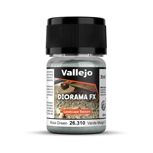 Vallejo - Diorama Effects: Landscape Textures - Moss Green (35 ml.)