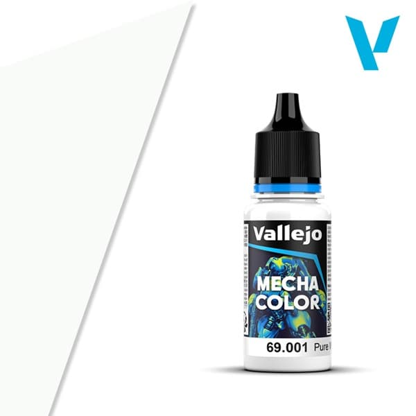 Vallejo - Mecha Airbrush Color: Pure White - 18ml