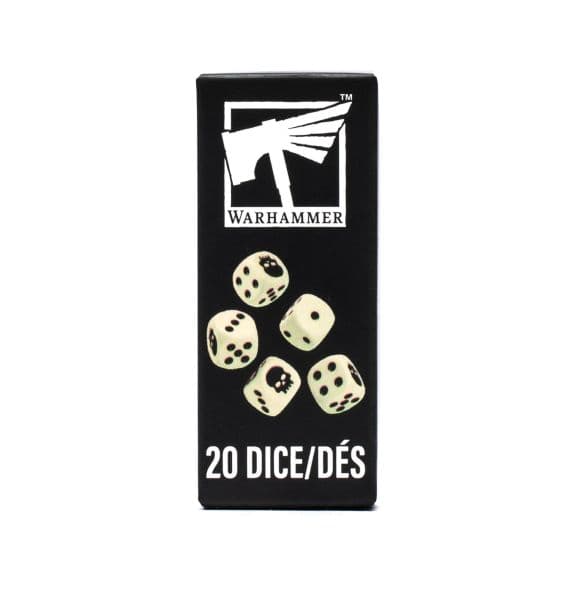 Terninger - Warhammer Dice (20d6) - 9922999919406