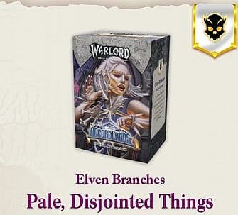 Warlord: Saga of the Storm CCG - Into the Accordlands: Starter Deck: Elven Branches - Pale, Disjointed Things