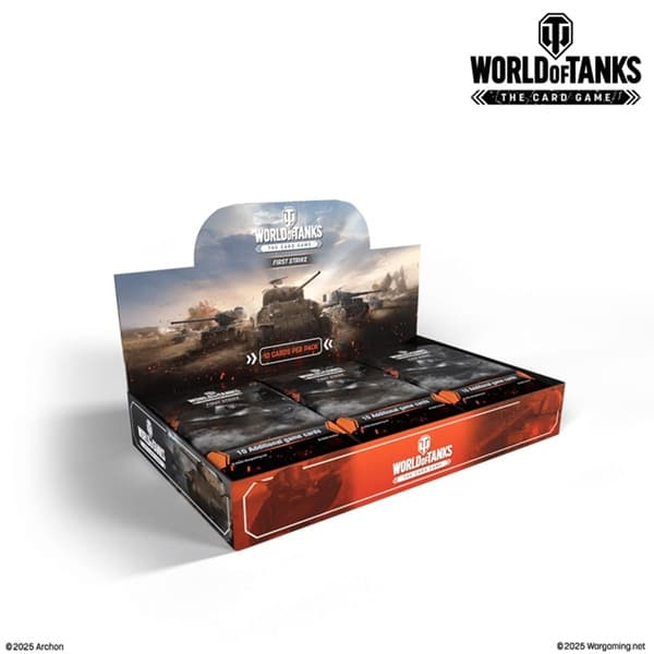 World of Tanks Card Game (TCG): First Strike - Booster Display (Box med 24 Pakker)