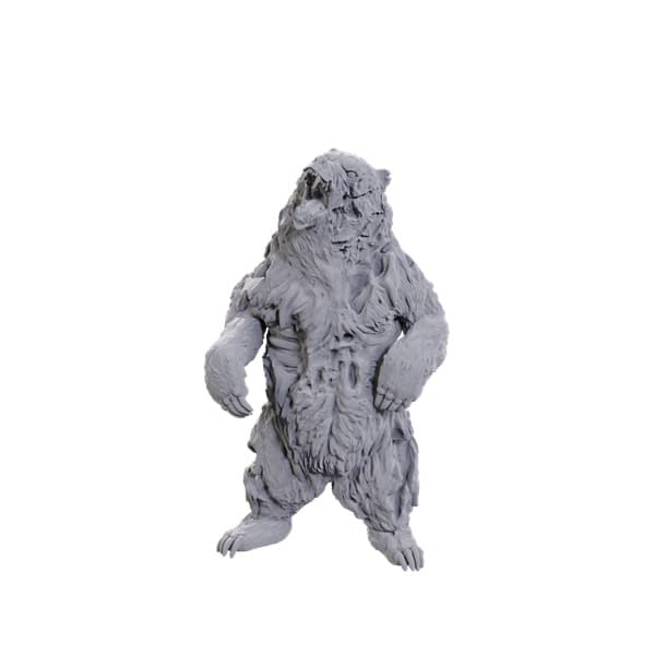 Wizkids Deep Cuts Miniatures: Zombie Grizzly Bear #WZK90746