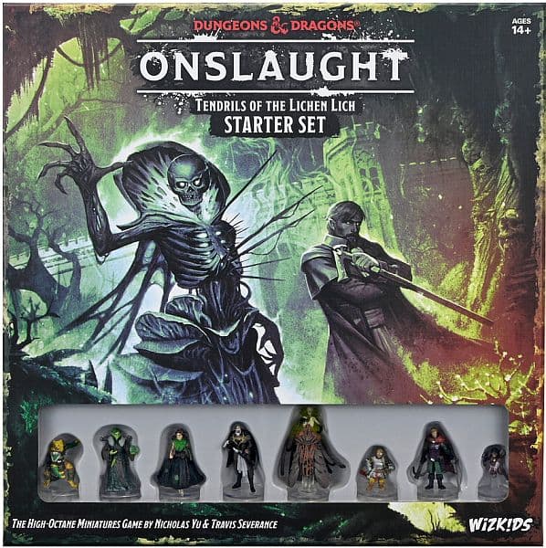 Dungeons & Dragons: Onslaught - Tendrils of the Lichen Lich (Starter Set) - D&D Skirmish Miniature Game