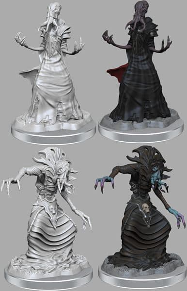 D&D Dungeons & Dragons - Nolzur's Marvelous Miniatures: Mind Flayers #WZK90527