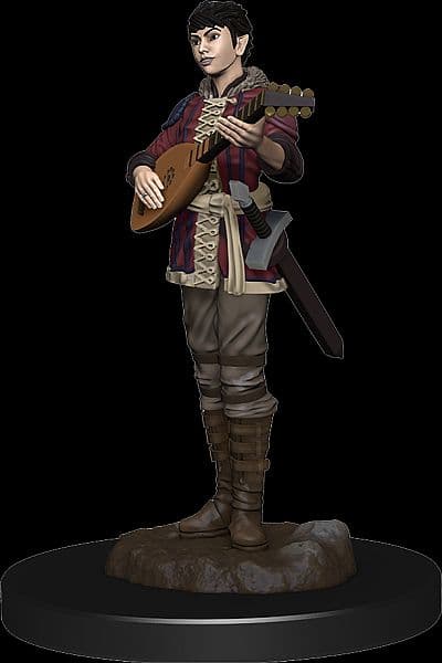 D&D Dungeons & Dragons - Icons of the Realms Premium Miniatures: Half-Elf Female Bard #WZK93028