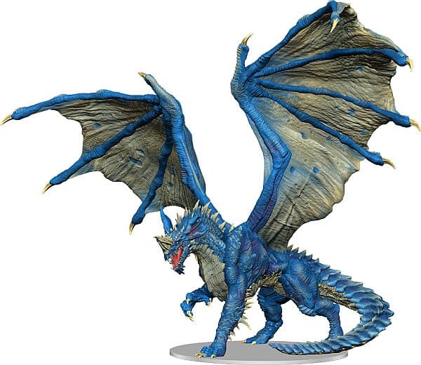 D&D - Fantasy Miniatures - Icons of the Realms: Adult Blue Dragon