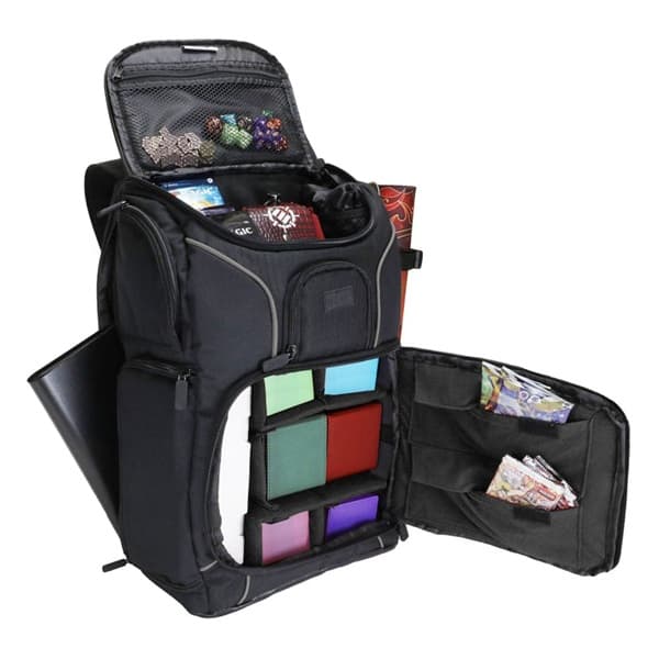 Enhance Gaming: USA Gear Magic: the Gathering Backpack - Customizable Interior (Black)