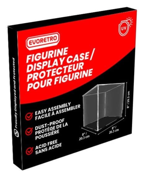Evoretro - Acrylic Case (Akrylkasse) - Modular Display Case 25cm