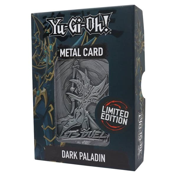 Yu-Gi-Oh! - Limited Edition - Metal Collectible Card: Dark Paladin