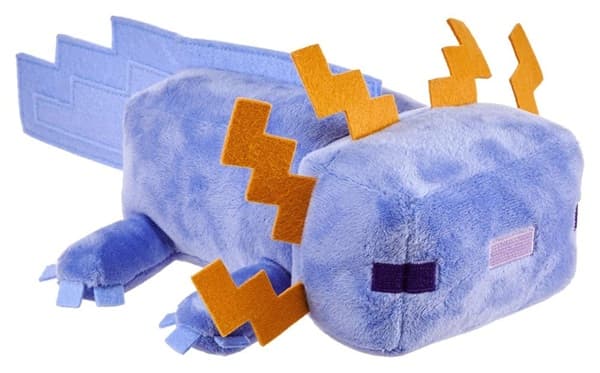 Minecraft - Blue Axolotl - Plush Figure 20cm