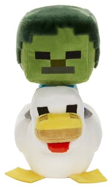 Minecraft - Chicken Jockey - Deluxe Plush Figure 20cm