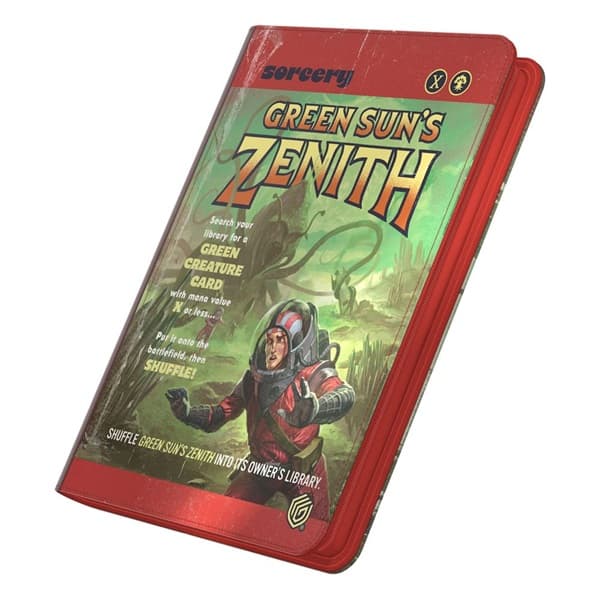 Ultimate Guard 9/18-Pocket ZipFolio (Mappe, 360 kort) XenoSkin Magic: The Gathering - Edge of Eternities: Green Sunâs Zenith