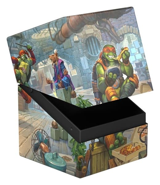 Ultimate Guard Boulder Deck Case (Deck Box) 100+ Standard Size Magic: The Gathering - Teenage Mutant Ninja Turtles: Turtle Lair