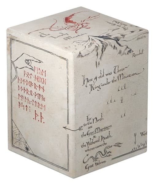 Ultimate Guard Squaroes Boulder Deck Case (Deck Box) 100+ Standard Size: The Hobbit: ThrÃ³r's Map