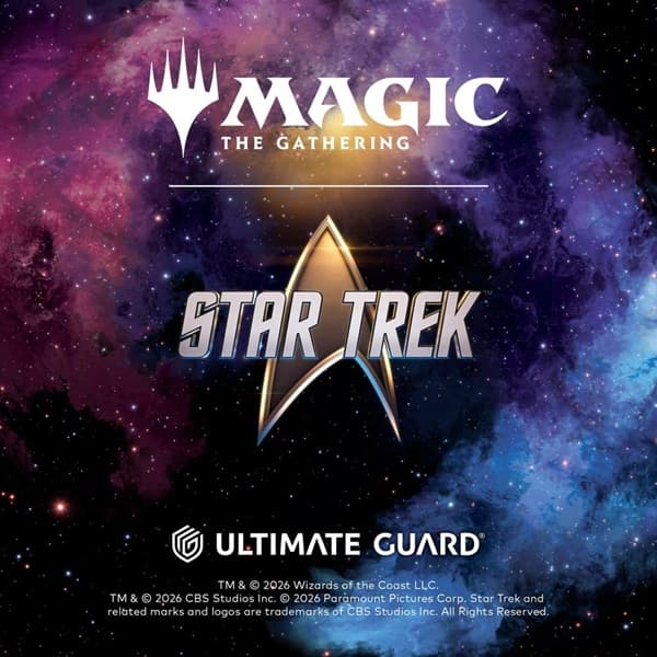 Ultimate Guard 9/18-Pocket ZipFolio (Mappe, 360 kort) XenoSkin: Magic: The Gathering - Star Trek: Green Rare / Blue Mythic